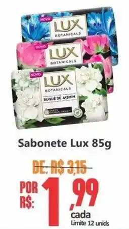 Big Supermercados Sabonete lux 85g oferta