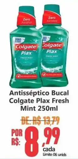 Big Supermercados Antisséptico Bucal Colgate Plax Fresh Mint oferta