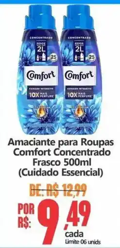 Big Supermercados Amacianta para roupas comfort concentrado (cuidado essencial) oferta