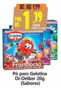 Big Supermercados Pó para gelatina dr.oetker 20g (sabores) oferta