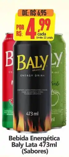 Big Supermercados Bebida Energética Baly Lata 473ml (Sabores) oferta