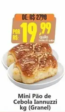 Big Supermercados Mini Pão de Cebola Iannuzzi oferta