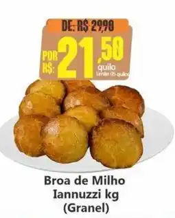 Big Supermercados Broa de Milho Iannuzzi kg oferta