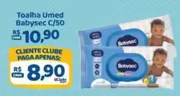 Carvalho Supermercado Toalha Umed Babysec oferta