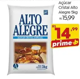 Brasão Supermercados Açúcar cristal alto alegre oferta