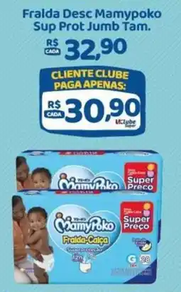 Carvalho Supermercado Fralda Desc Mamypoko Sup Prot Jumb Tam. oferta
