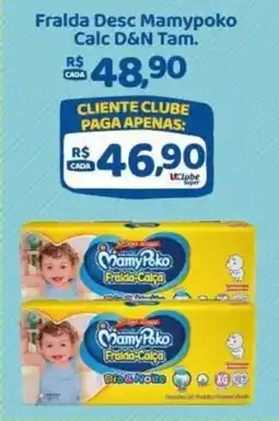 Carvalho Supermercado Fralda desc mampoko calc d&n tam. oferta