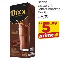 Brasão Supermercados Bebida lactea uht sabor chocolate tirol oferta