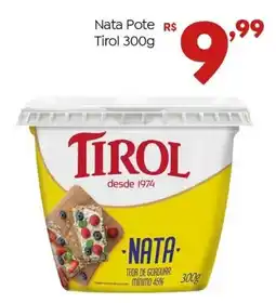 Brasão Supermercados Nata Pote Tirol oferta