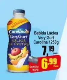 Higa's Supermercado Bebida Lactea Very Gurt Carolina 1250g oferta