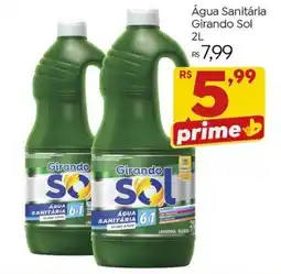 Brasão Supermercados Água Sanitária Girando Sol oferta
