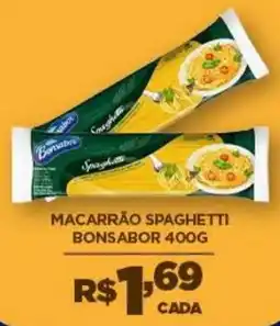 DB Supermercados Macarrão spaghetti bonsabor oferta