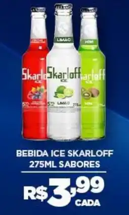 DB Supermercados Bebida ice skarloff sabores oferta
