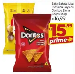 Brasão Supermercados Doritos sabor queijo nacho oferta