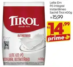 Brasão Supermercados Leite em pó integral instantâneo oferta