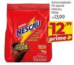 Brasão Supermercados Achocolatado Pó Sachê Nescau oferta
