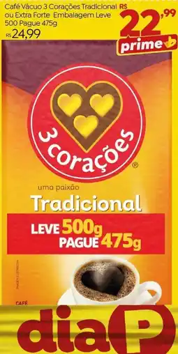 Brasão Supermercados Café Vácuo 3 Corações Tradicional oferta