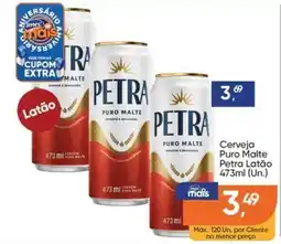 Imec Supermercados Cerveja Puro Malte Petra Latão oferta