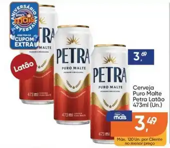 Cerveja Puro Malte Petra Latão
