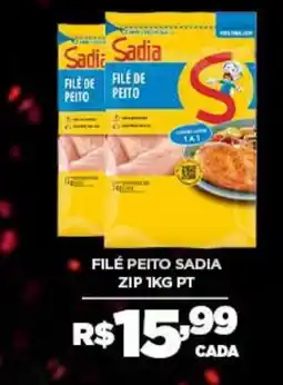 DB Supermercados Filé peito sadia oferta