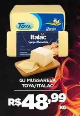DB Supermercados Qj mussarela/ toya/italac oferta