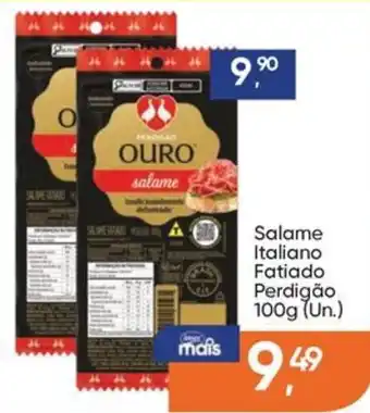 Salame italiano fatiado