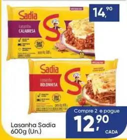 Imec Supermercados Lasanha Sadia oferta