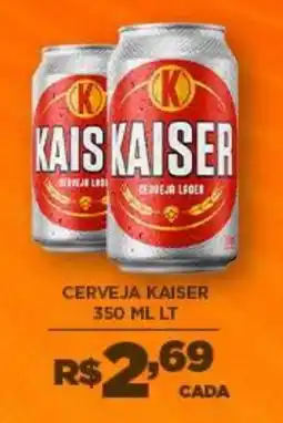 DB Supermercados Cerveja kaiser oferta