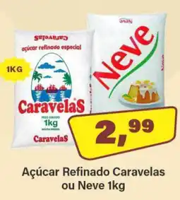 Floresta Supermercados Açúcar Refinado Caravelas ou Neve oferta
