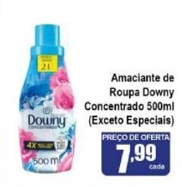 Higa's Supermercado Amaciante de Roupa Downy Conc. 500ml oferta