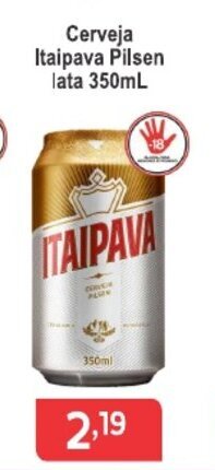 Calvo Atacadista Cerveja Itaipava lata 350ml oferta
