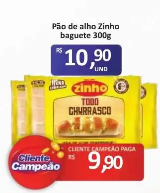 Pão de alho zinho baguete