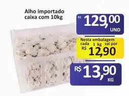 Paulistão Supermercados Alho importado oferta