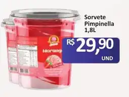 Paulistão Supermercados Sorvete Pimpinella oferta