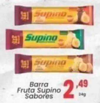 Barra Fruta Supino Sabores