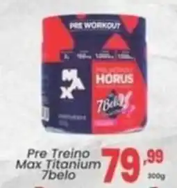 Primor Supermercado Pre treino max titanium 7belo oferta