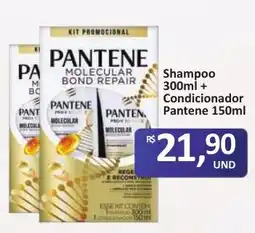 Paulistão Supermercados Shampoo Pantene Molecular Bond Repair oferta