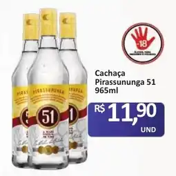 Paulistão Supermercados Cachaça Pirassununga 51 oferta