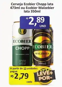 Paulistão Supermercados Cerveja Ecobier Chopp ou Ecobier Malzbier oferta