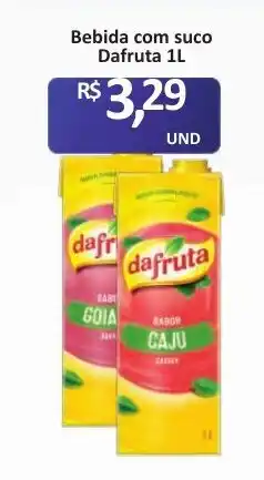 Paulistão Supermercados Bebida com suco dafruta 1l oferta