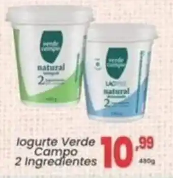 Logurte verde campo 2 ingredientes