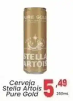 Primor Supermercado Cerveja Stella Artois Pure Gold oferta