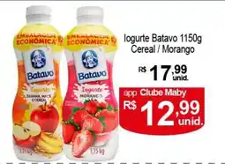 Maby Supermercados Iogurte Batavo Cereal / Morango oferta