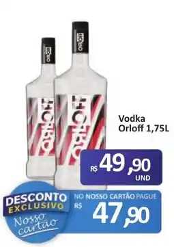 Paulistão Supermercados Vodka orloff oferta