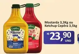 Paulistão Supermercados Mostarda ou Ketchup Cepera oferta