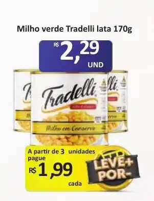 Milho verde tradelli lata