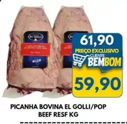Rancho Bom Supermercados Picanha bovina el golli/pop oferta