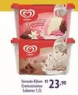 Rede DAS Sorvete Kibon Cremosíssimo Sabores oferta
