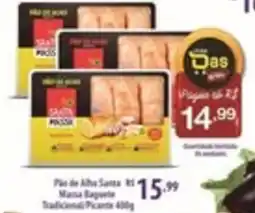 Rede DAS Pão de Alho Sunta Massa Baguete Tradicional Picante oferta