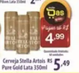 Rede DAS Cerveja Stella Artois Pure Gold oferta